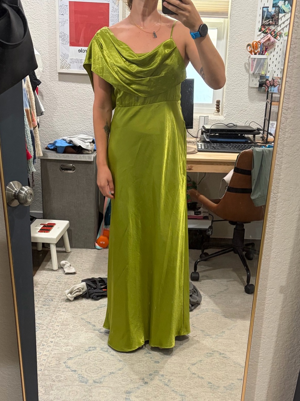 x REVOLVE Antonia Gown in Green